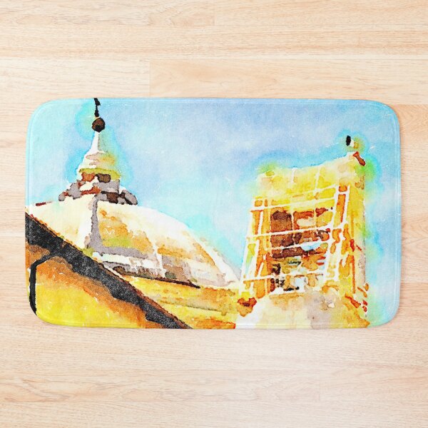 Item preview, L'Aquila: yellow building with dome and bell tower destroyed designed and sold by Giuseppe Cocco.