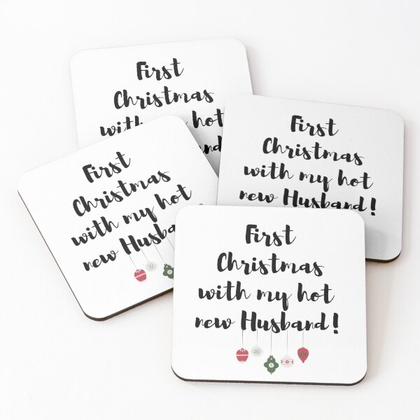 Item preview, First Christmas with my hot new Husband! designed and sold by Dinoroarrr.