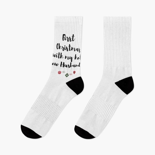 Item preview, First Christmas with my hot new Husband! designed and sold by Dinoroarrr.