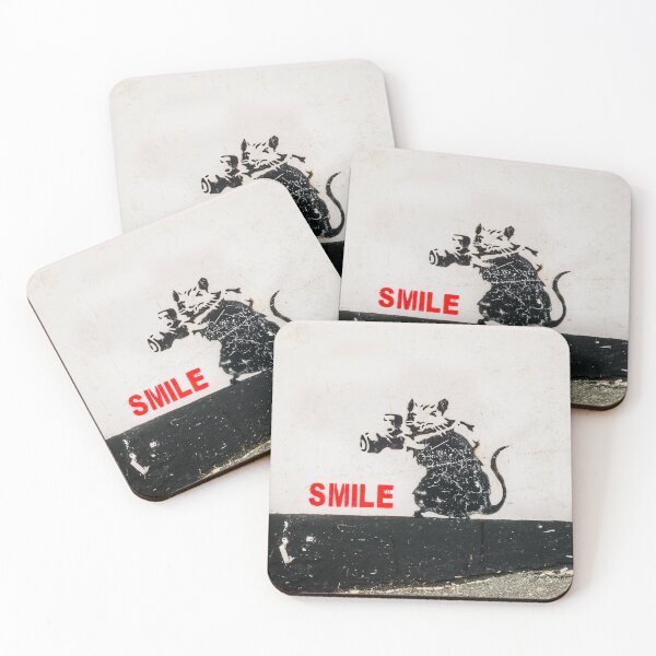 Item preview, BANKSY Paparazzi Rat SMILE designed and sold by WE-ARE-BANKSY.