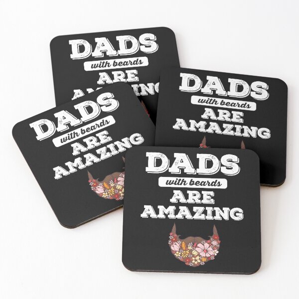 Item preview, DADS WITH BEARDS ARE AMAZING designed and sold by noahs-shop.