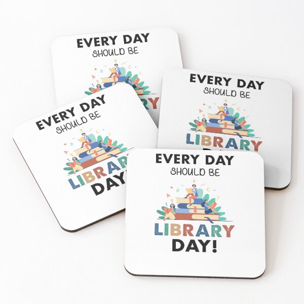 Item preview, Everyday Should Be Library Day | Vintage color designed and sold by Amineharoni.