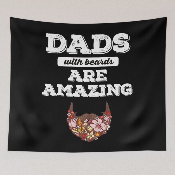 Item preview, DADS WITH BEARDS ARE AMAZING designed and sold by noahs-shop.