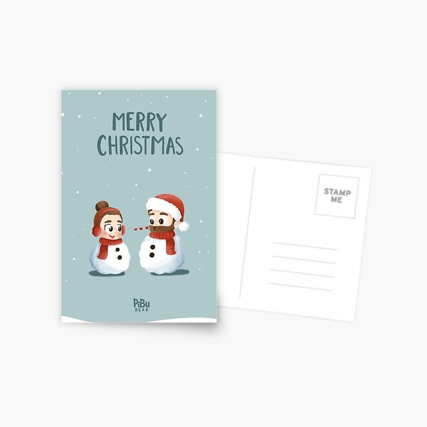 Xmas Card Postcard