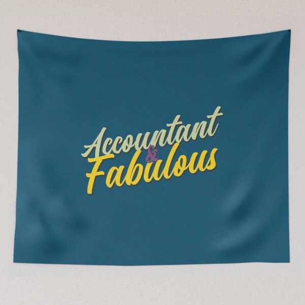 Item preview, Accountant and Fabulous - Funny Accountant Gift designed and sold by kindxinn.