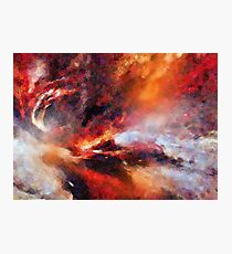 Genesis Abstract Expressionism Art Photographic Print