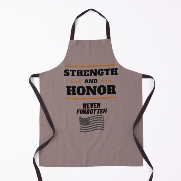 Item preview, Strengh and Honor Never Forgotten T shirt designed and sold by Rockopolys.