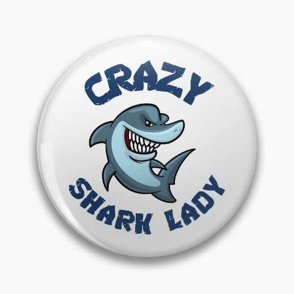 Item preview, The Crazy Shark Lady  designed and sold by Jayzdesigns.