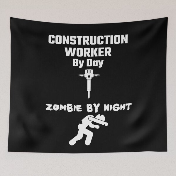 Item preview, Construction Worker By Day designed and sold by More-Us-Please.