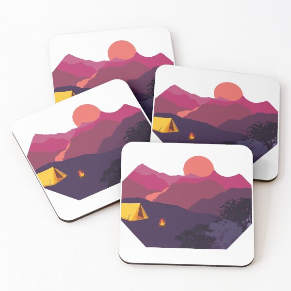 Item preview, Campfire Landscape Graphic Design  designed and sold by Bex Taylor Design.
