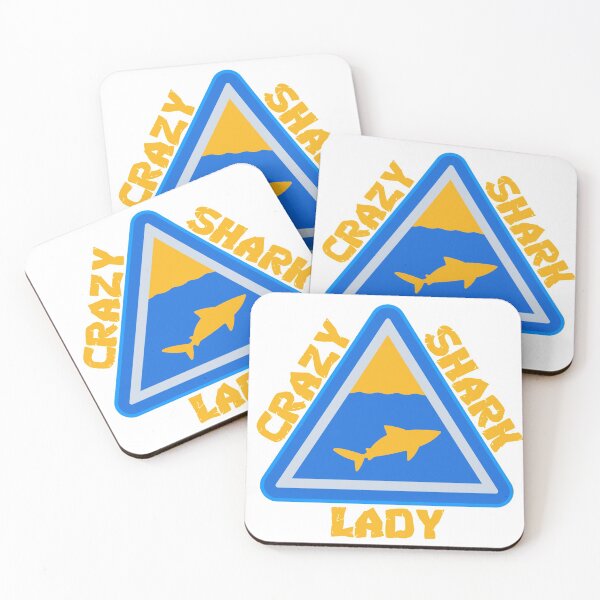 Item preview, The Crazy Shark Lady designed and sold by Jayzdesigns.