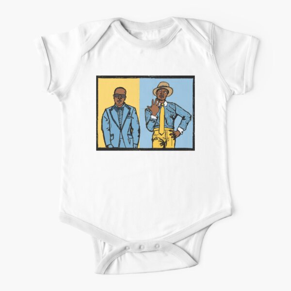 Two Dope Boyz from the ATL Short Sleeve Baby One-Piece