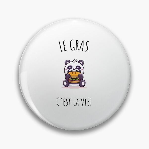 Item preview, Fat, that's life ! Eater humor designed and sold by Curlyhaire.