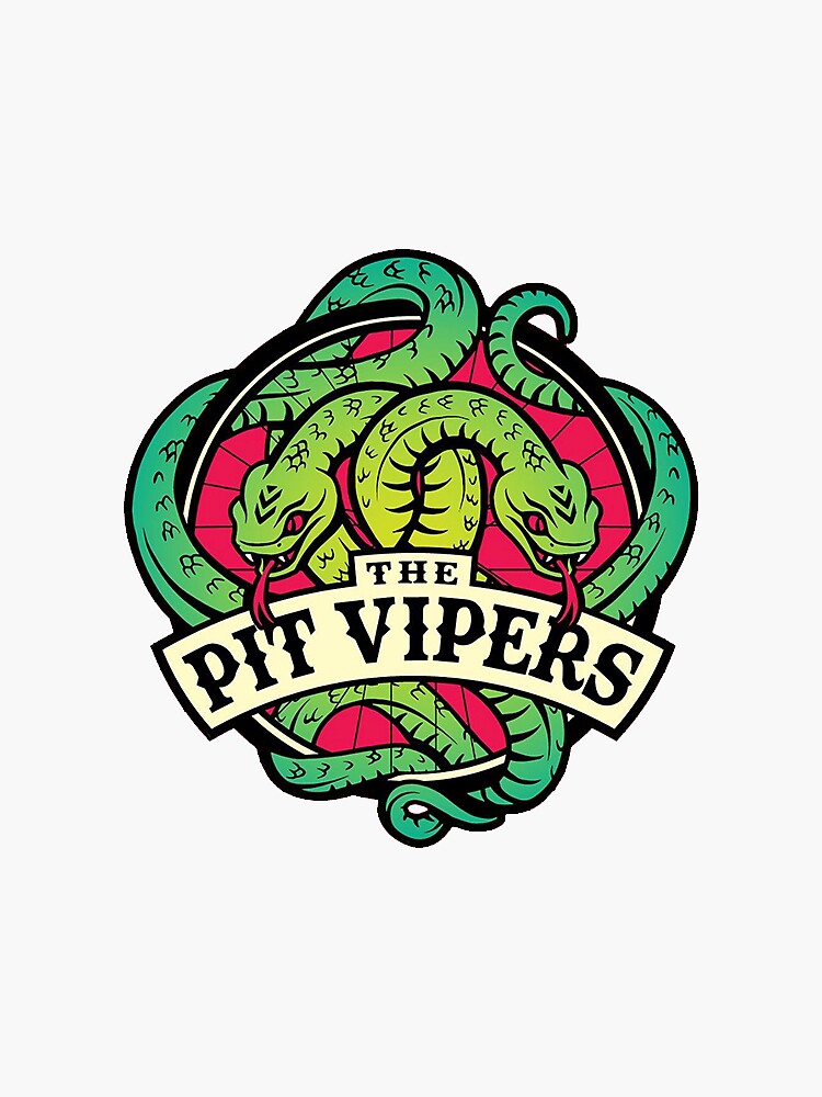 "Pit Viper Sticker essential" Sticker for Sale by Musecian Redbubble