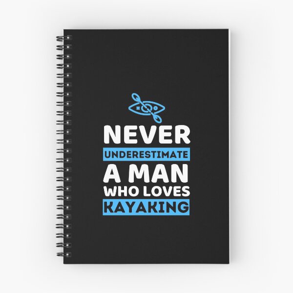 Item preview, Never Underestimate A Man Who Loves Kayaking designed and sold by bifkee19.