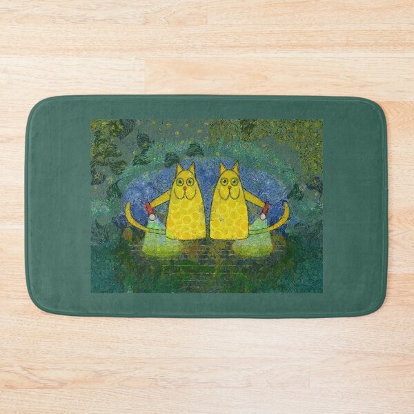 Item preview, AMERICAN CATS WITH FLASHLIGHTS designed and sold by Jean Gregory Evans.