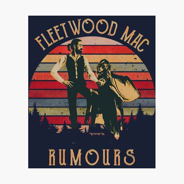 Vintage Stevie-Nicks Rock Band Rumours Photographic Print