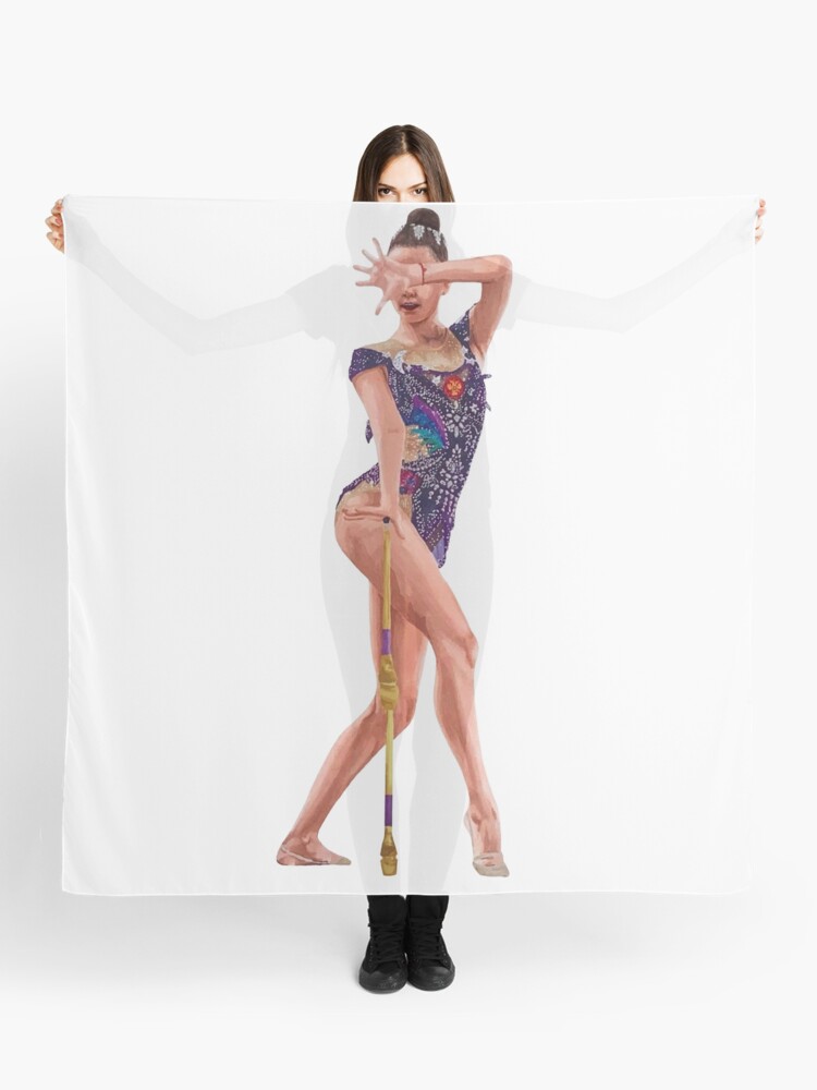 Rhythmic Gymnastics Dina Averina Clubs Poster for Sale by