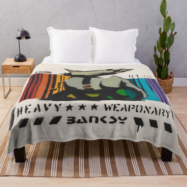 Item preview, Banksy Iconic Elephant with Missile Coloful Barcode designed and sold by WE-ARE-BANKSY.