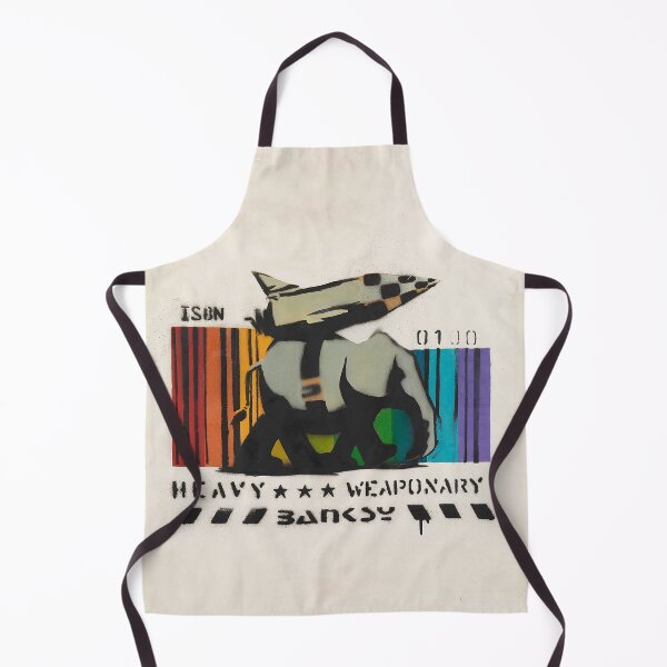 Item preview, Banksy Iconic Elephant with Missile Coloful Barcode designed and sold by WE-ARE-BANKSY.