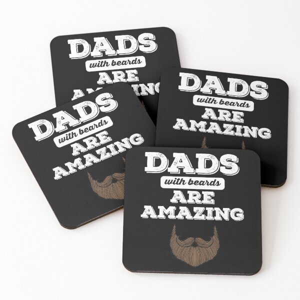 Item preview, DADS WITH BEARDS ARE AMAZING designed and sold by noahs-shop.