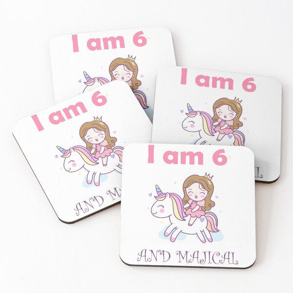 Item preview, I am 6 And Magical designed and sold by PRINTED ..