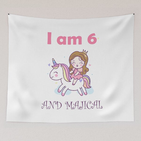 Item preview, I am 6 And Magical designed and sold by PRINTED ..