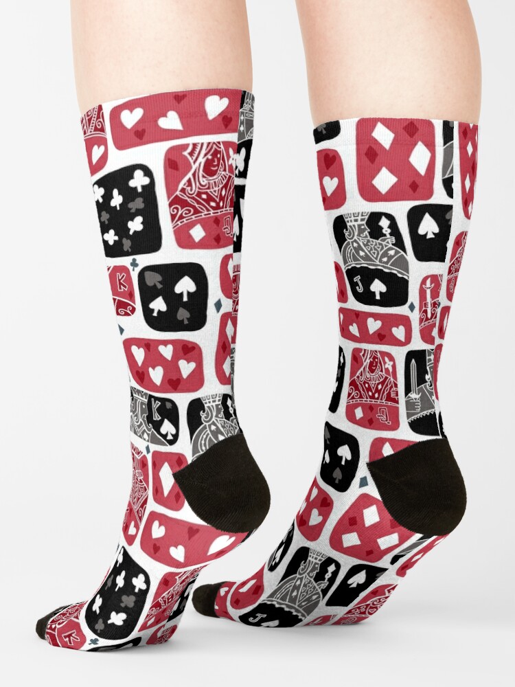 Alternate view of The Queen of Hearts Socks