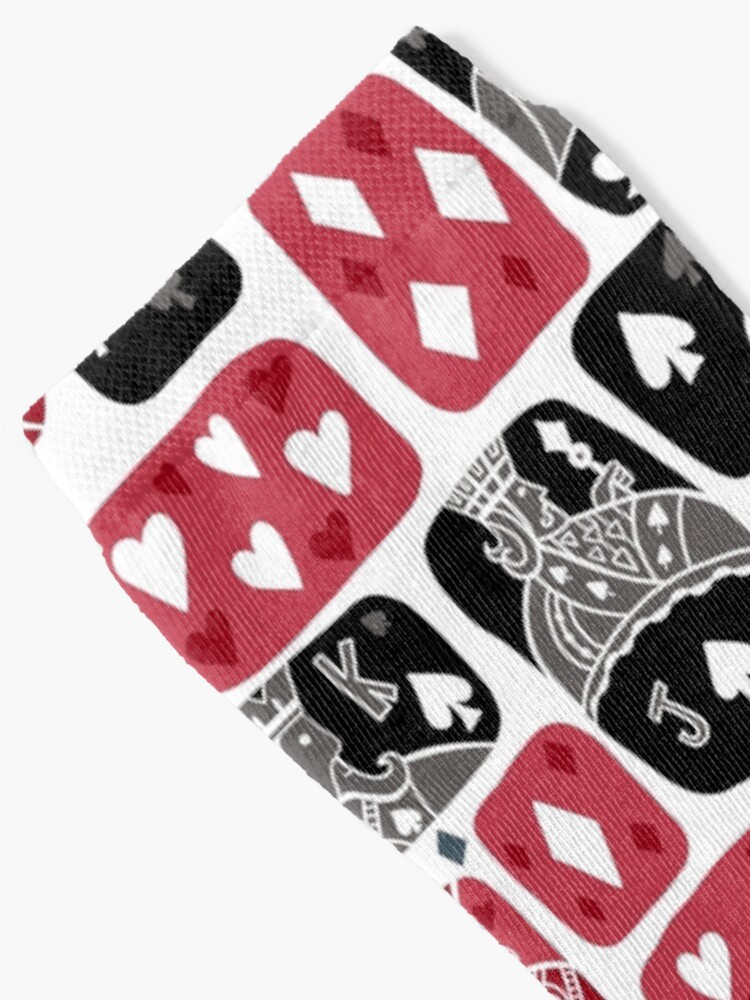 Alternate view of The Queen of Hearts Socks