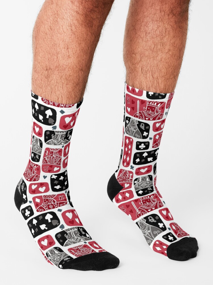 Alternate view of The Queen of Hearts Socks