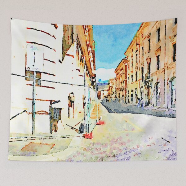 Item preview, L'Aquila: street designed and sold by Giuseppe Cocco.