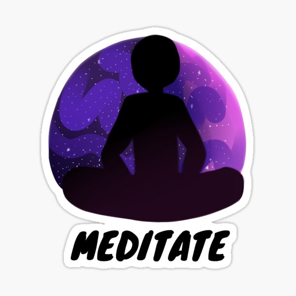 Yoga Sticker Bundle  Mediation Zen Printable Stickers