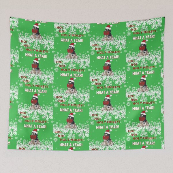 Item preview, HO HO HOLY MOLEY! WHAT A YEAR! designed and sold by LiveAndGlow.