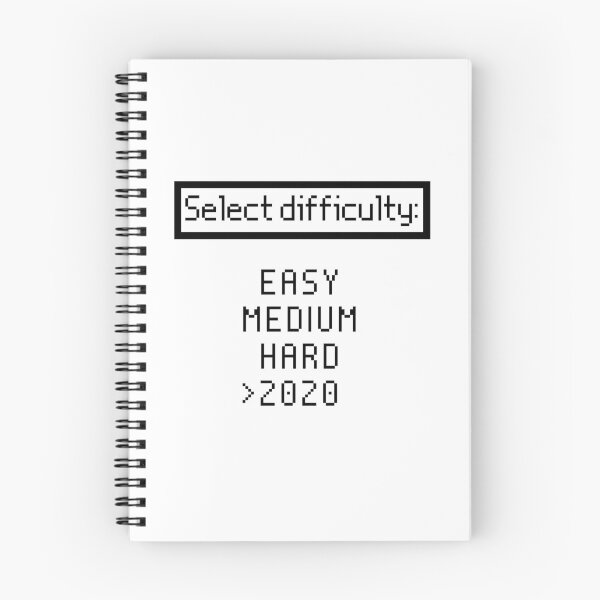 Item preview, 2020 Difficulty Level Quarantine Pandemic Meme designed and sold by Kr-It.