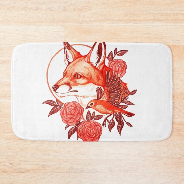 Item preview, fox flowers smile designed and sold by alitazeroart.