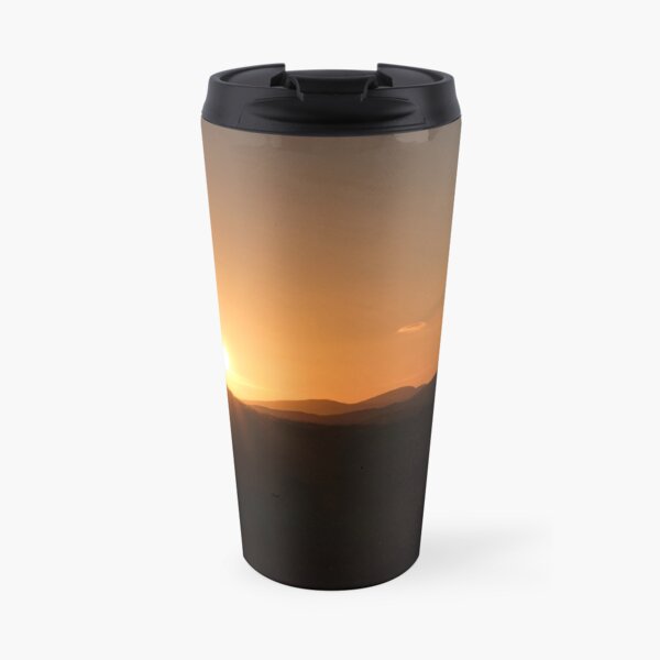 Ceann Hulavig / Callanish IV Sunset Travel Coffee Mug