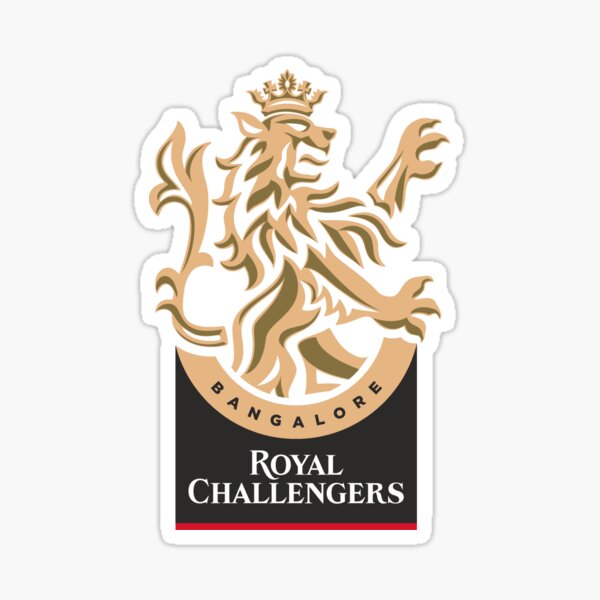 Item preview, RCB Royal Challengers Bangalore designed and sold by lettersbysid.