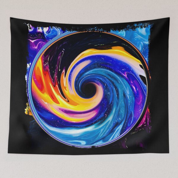 Item preview, Color Vortex - Psychedelic Art - Aesthetic Art designed and sold by ThatKrisGuy.