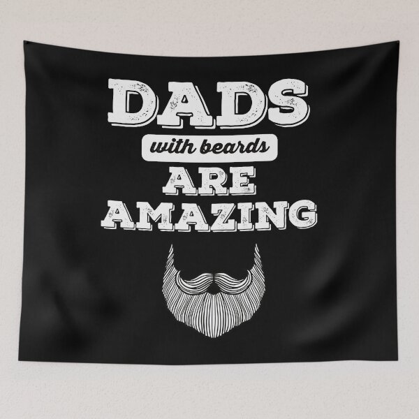 Item preview, DADS WITH BEARDS ARE AMAZING designed and sold by noahs-shop.