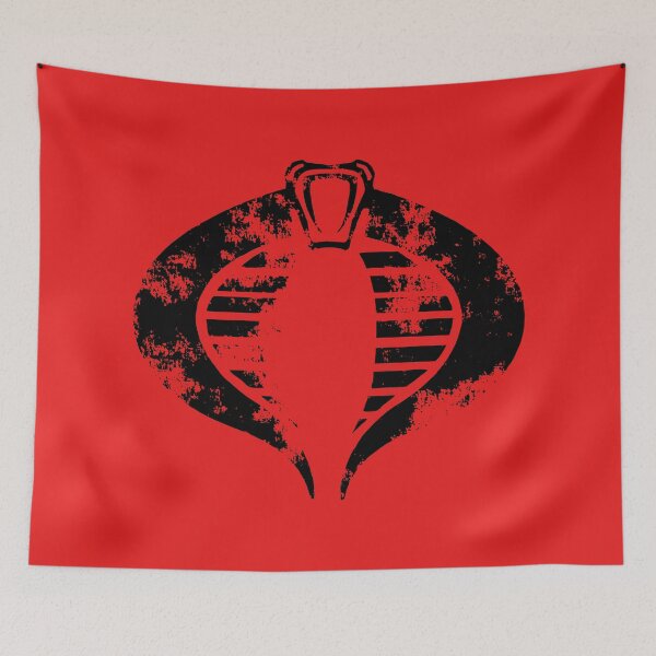 Artikelvorschau, Gi Joe Cobra Red Night Vipers Logo im Used-Look entworfen und verkauft von AJ  Liber.