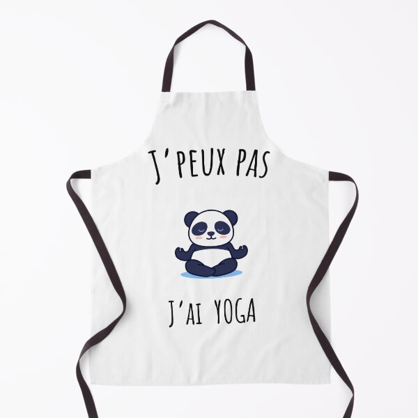 Item preview, I can't have yoga, cute panda drawing designed and sold by Curlyhaire.