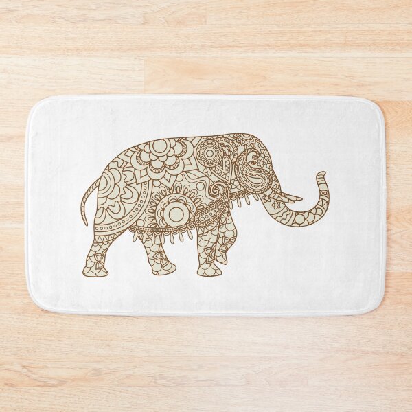 Item preview, Mehndi Indian Elephant Art designed and sold by JTS STORE.