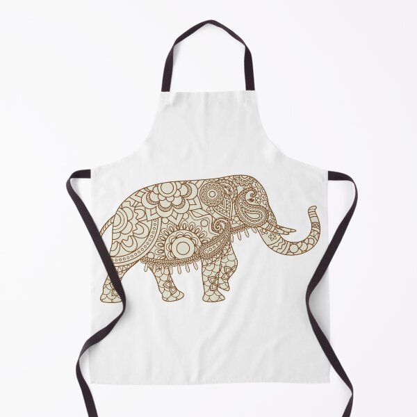 Item preview, Mehndi Indian Elephant Art designed and sold by JTS STORE.