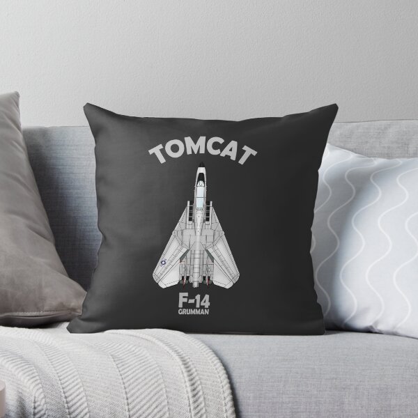 The F-14 Tomcat Throw Pillow