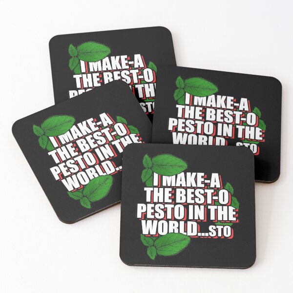 Item preview, World's Best Pesto – Green Italian Food Garlic Parmesan Basil designed and sold by The Green Corner.