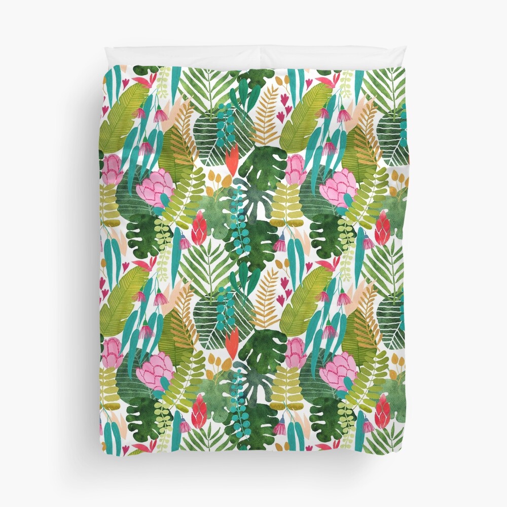 Tropical paradise Duvet Cover
