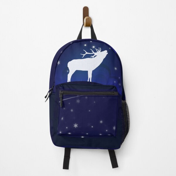Item preview, starry night and reindeer, Christmas costume watercolor flat design with the mountain landscape. iPhone or Samsung phone Case & Cover designed and sold by RoManSmArt.