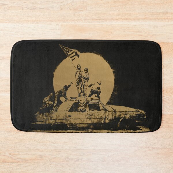 Item preview, Banksy Gold Flag Original designed and sold by WE-ARE-BANKSY.