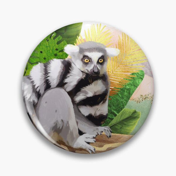 Item preview, Catta lemur designed and sold by Illustration Marie-Hélène Bochud.