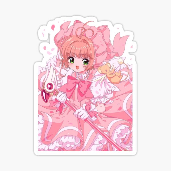 Cardcaptor Sakura Cherry Blossom Magical Girl Sticker